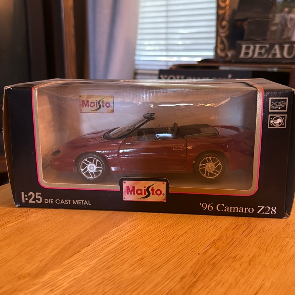 Vintage 96’ Camaro z28 model kit
